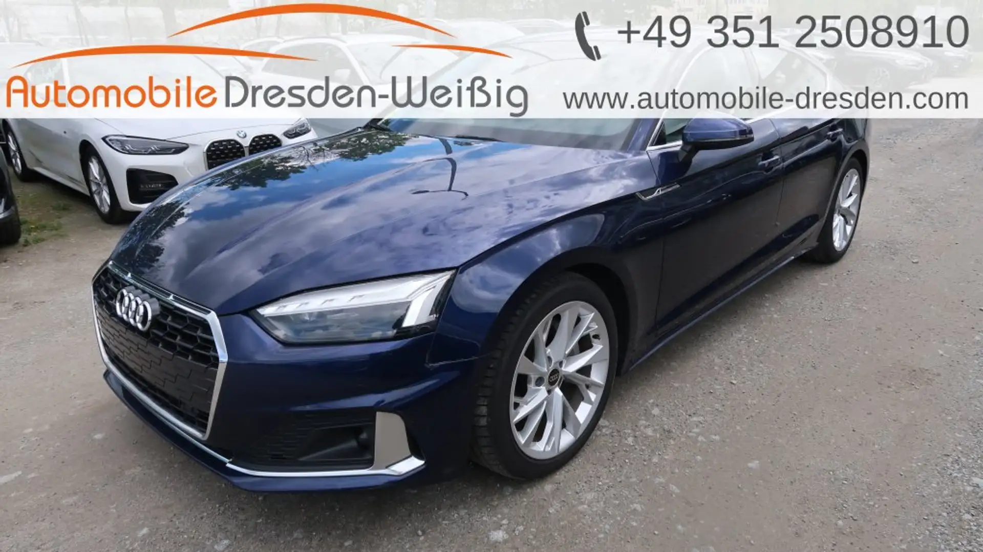 Audi A5 40 TFSI prestige plus*Navi*ACC*Matrix*Kamera* Blau - 1
