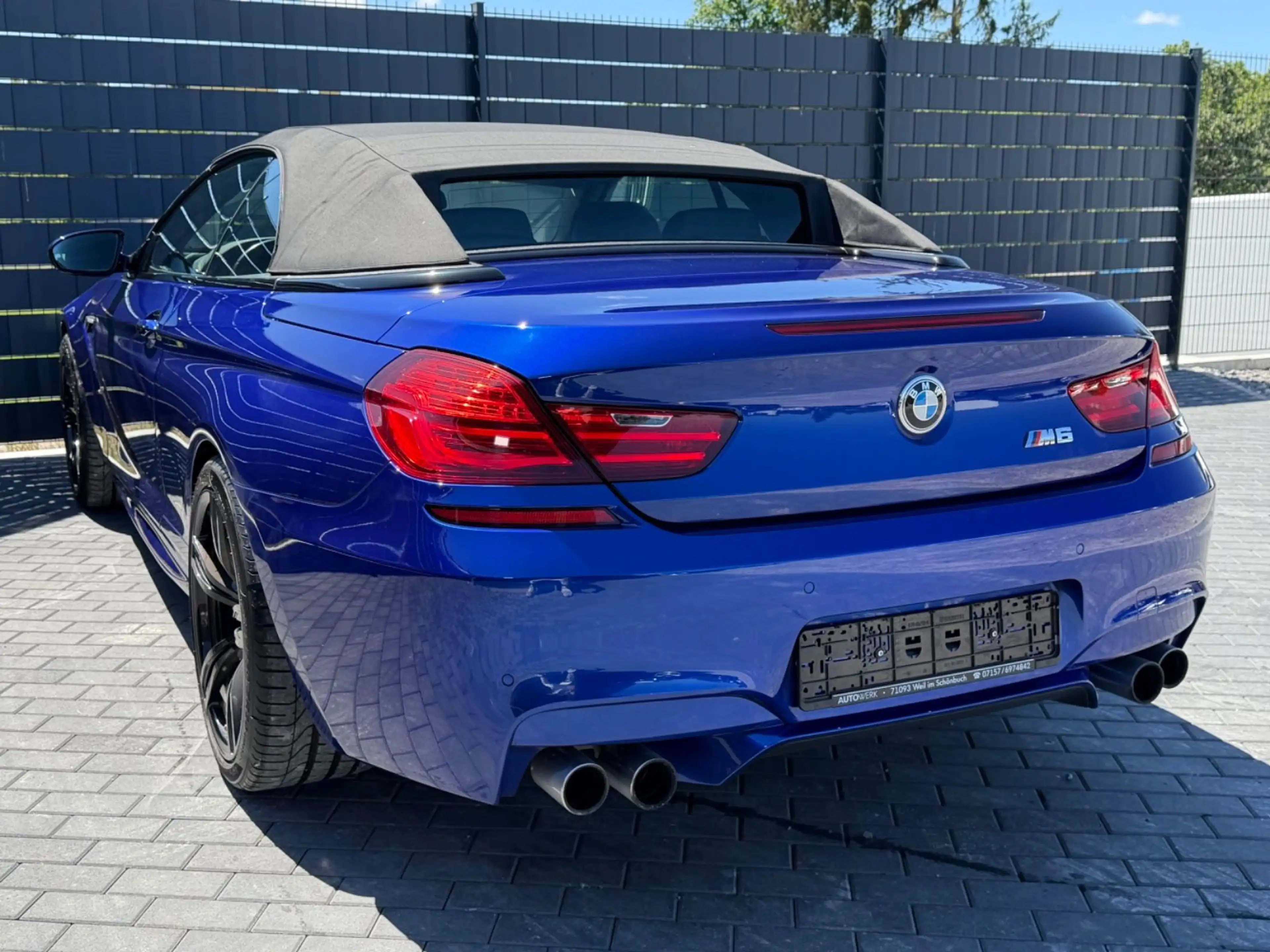 BMW M6 Cabrio*CAM*LED*NAVI-PROF*HUD*MEMORY*B&O* — photo 14