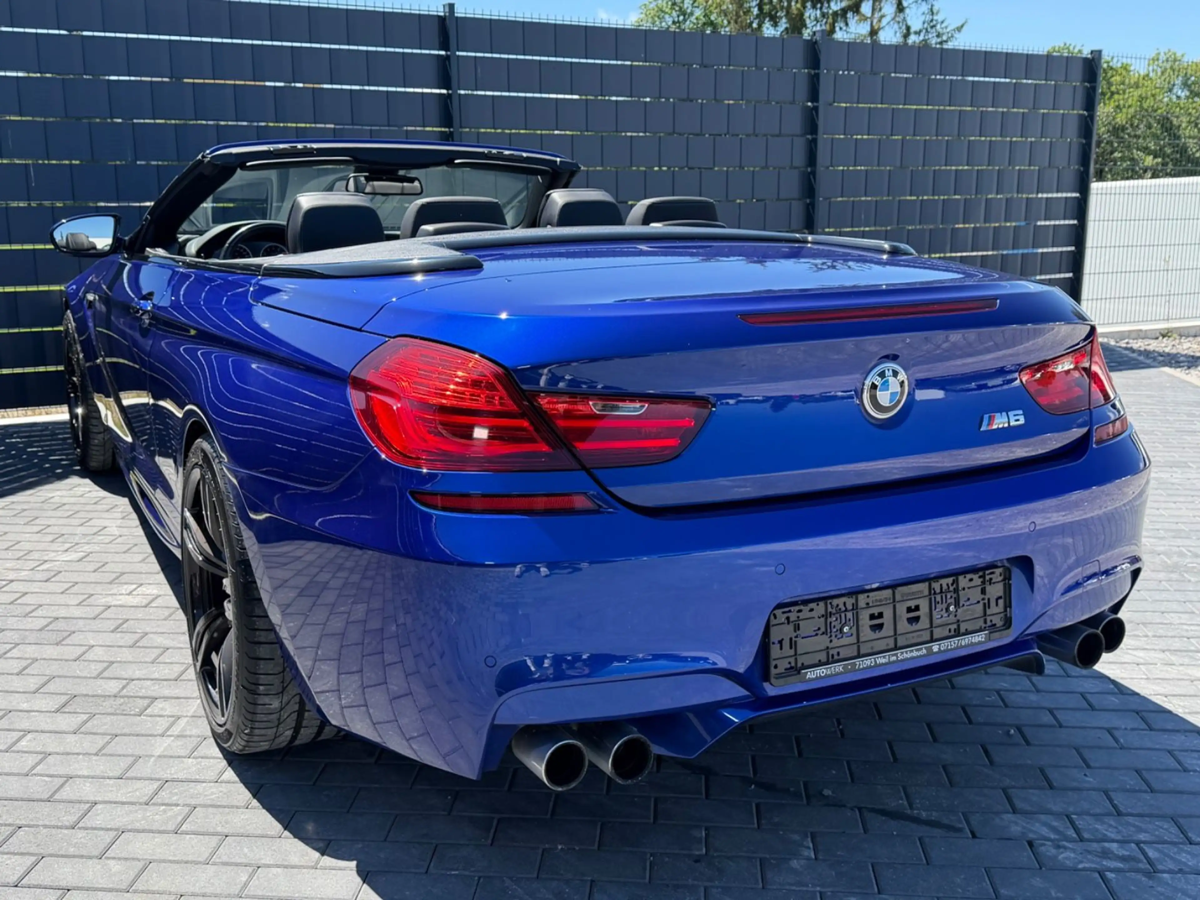BMW M6 Cabrio*CAM*LED*NAVI-PROF*HUD*MEMORY*B&O* — photo 15