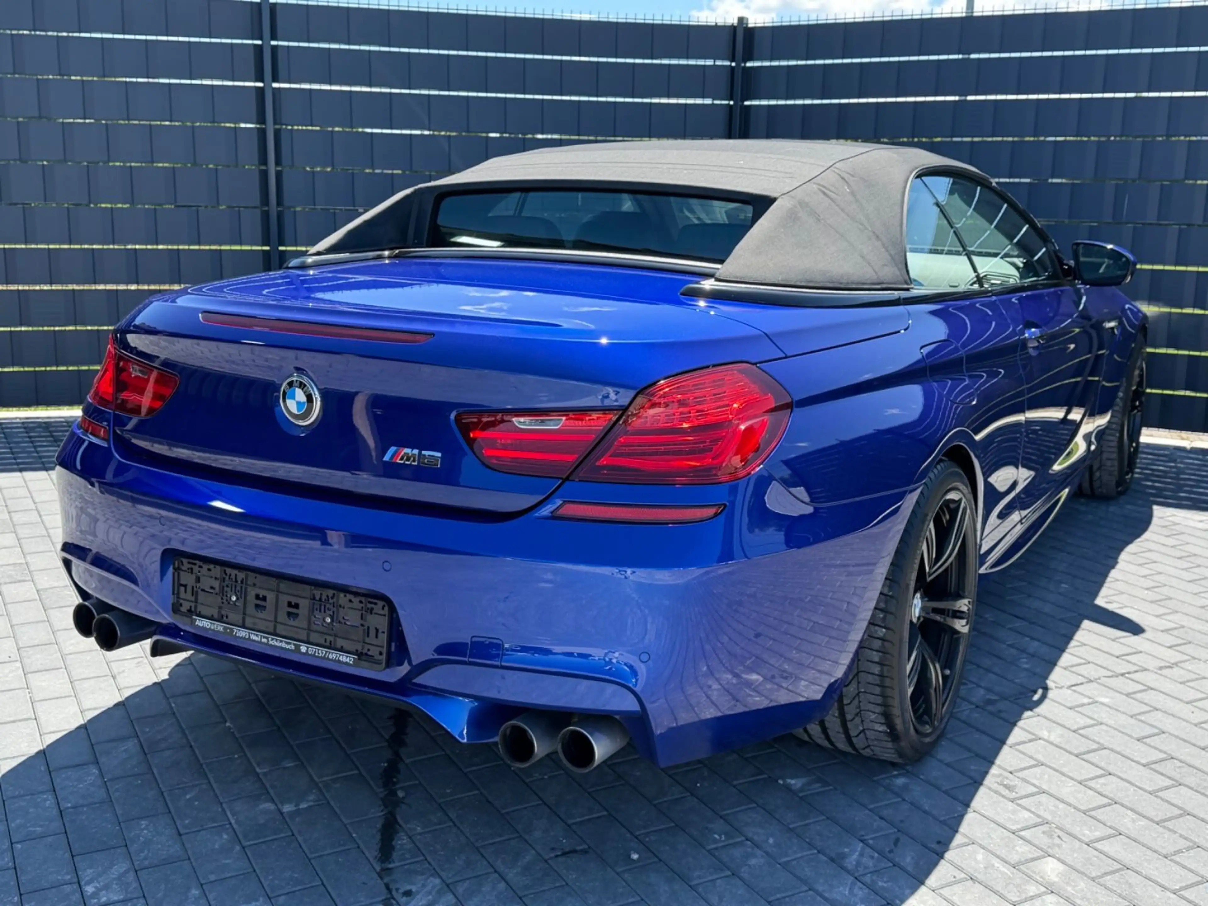 BMW M6 Cabrio*CAM*LED*NAVI-PROF*HUD*MEMORY*B&O* — photo 9