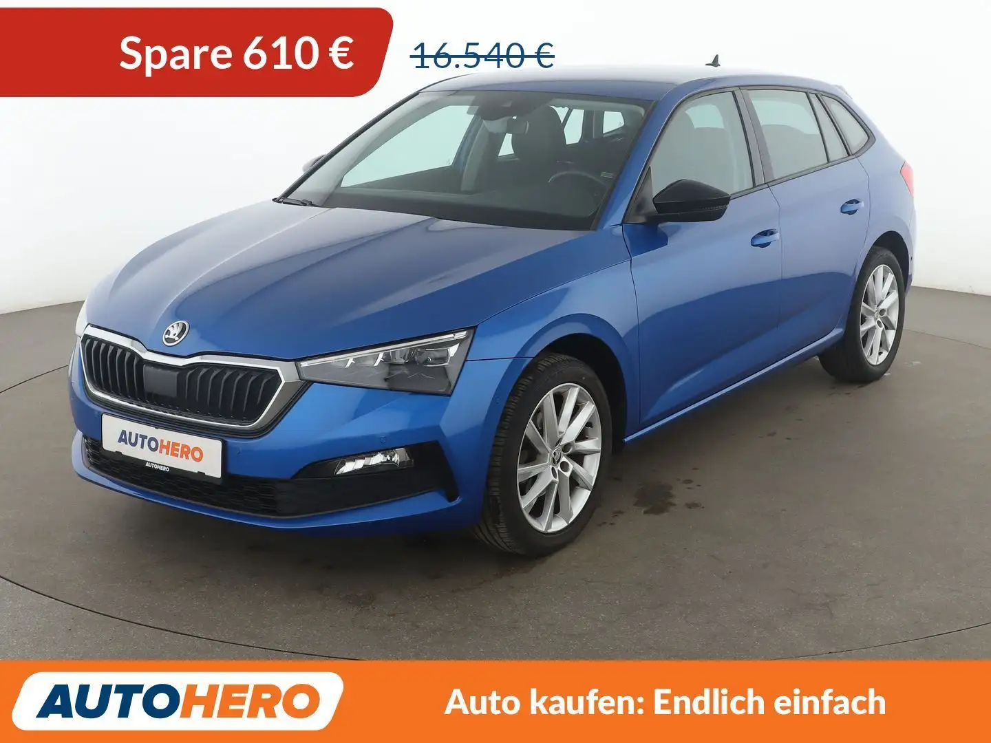 Skoda Scala 1.0 TSI Style Blau - 1