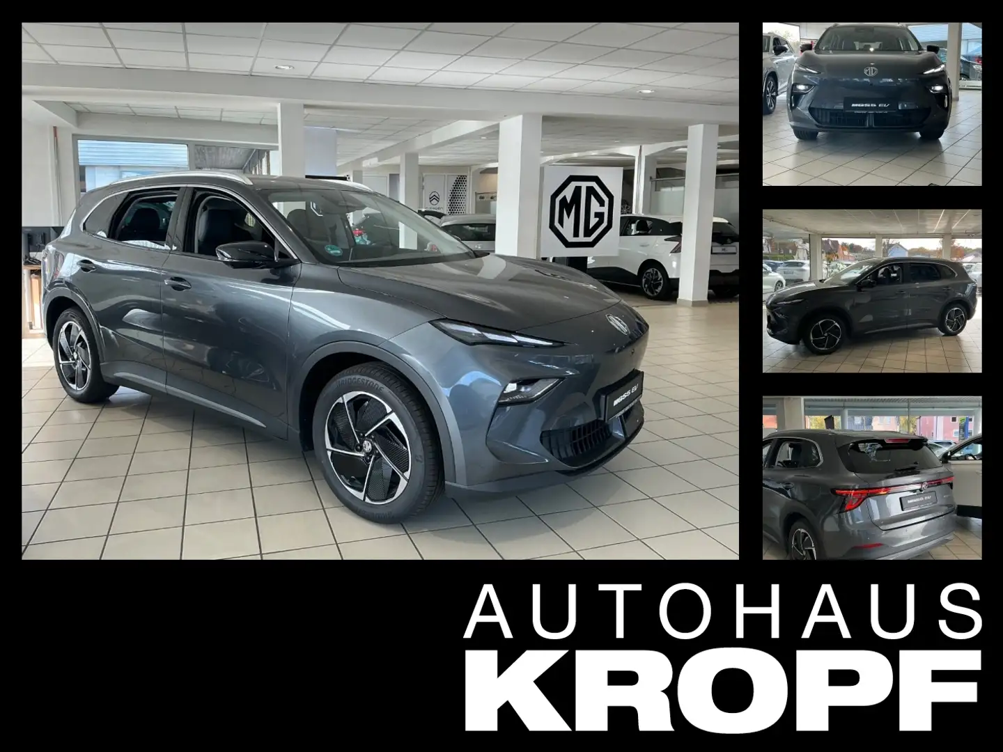 MG MGS5 EV S5 EV Long Range Luxury Grijs - 1