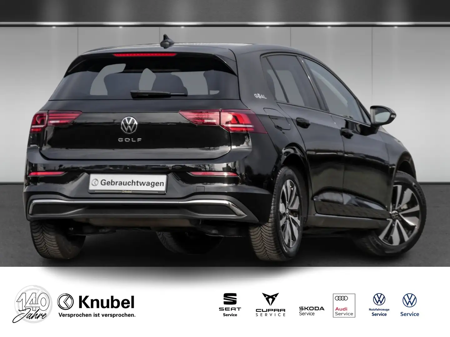 Volkswagen Golf VIII GOAL 2.0 TDI DSG LED+ Navi AHK TravelAss. Noir - 2