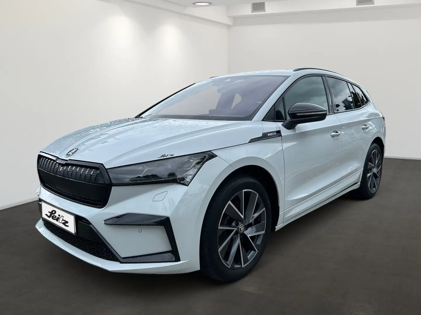Skoda Enyaq 80 x Sportline *HEAD-UP*MATRIX*KAMERA*NAVI* Weiß - 2