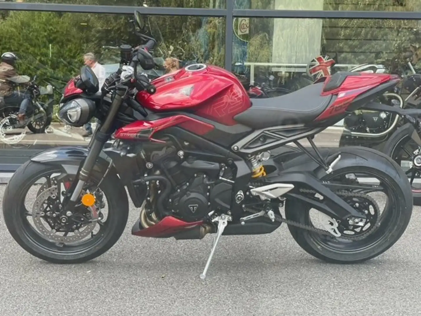 Triumph Street Triple 765 rs rouge Rood - 2
