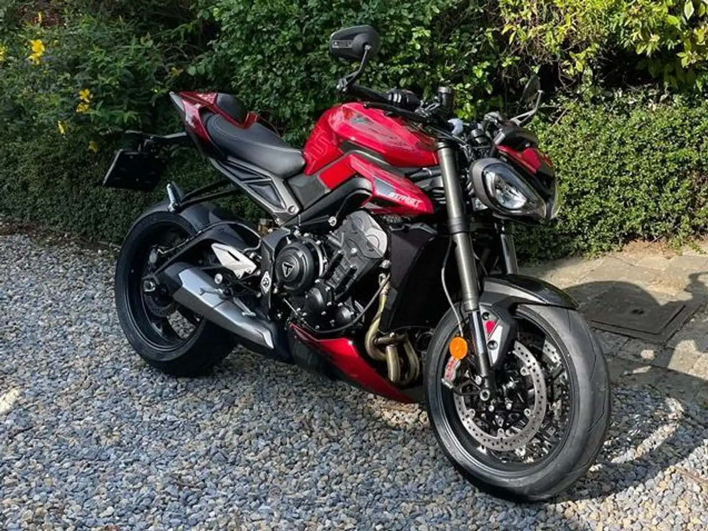 Triumph Street Triple 765 rs rouge Rood - 1