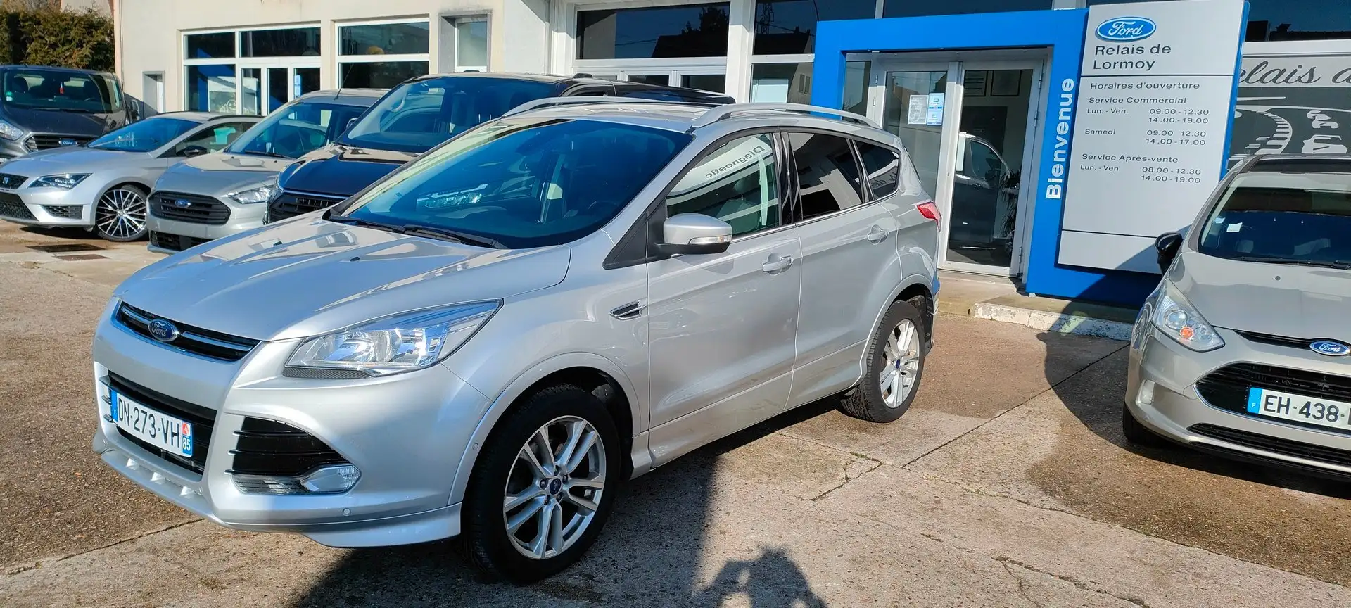 Ford Kuga 2.0 TDCi 150 S&S Powershift SPORT PLATINIUM Grijs - 2
