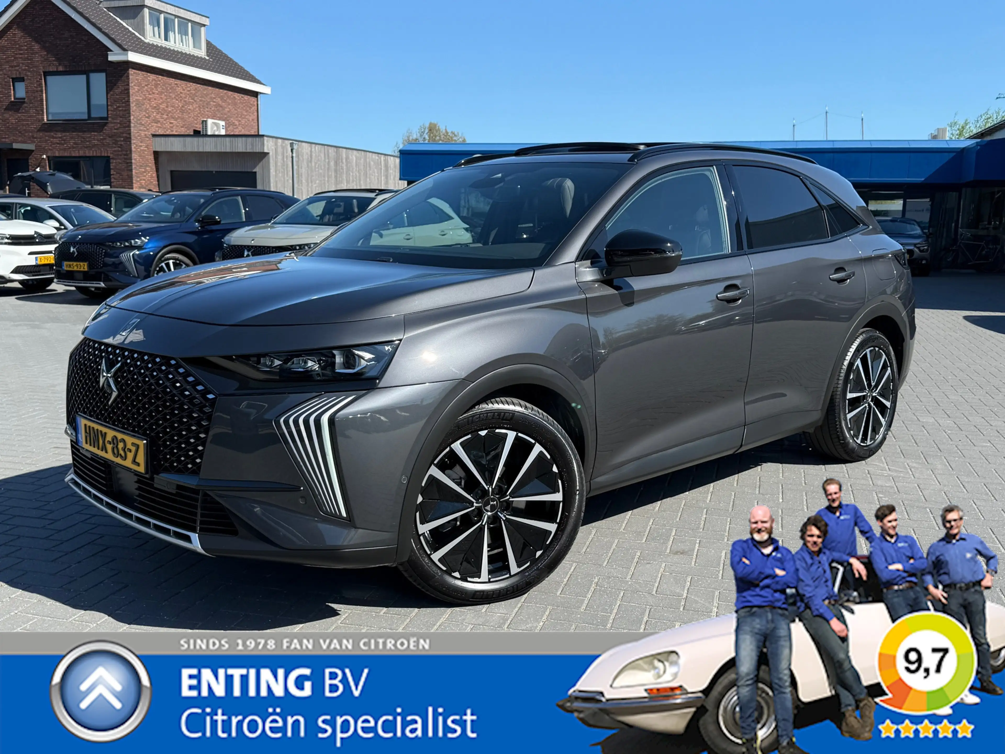 DS Automobiles DS 7 1.6 PHEV 300 4x4 ETOILE SCHUIFDAK VOLLEER NIGHT VI