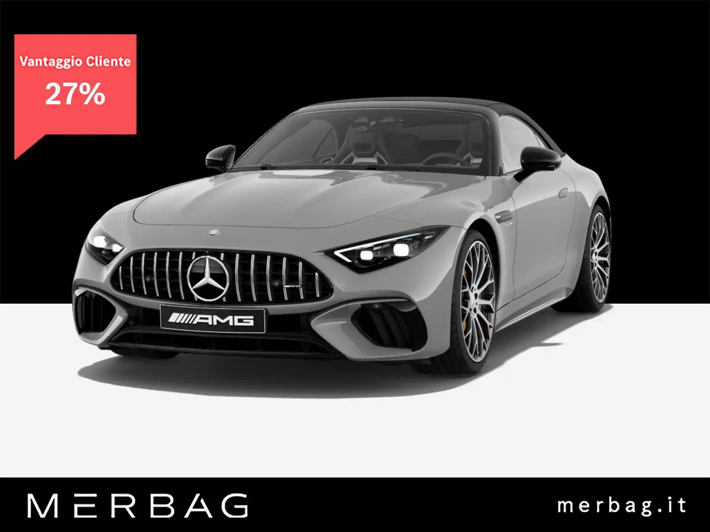 Mercedes-Benz SL 63 AMG 4M+ Premium Plus Gri - 1