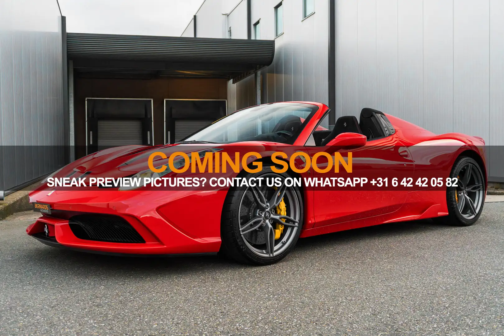 Ferrari 458 Speciale Aperta - Rosso Corsa - 1 of 499 Rot - 1