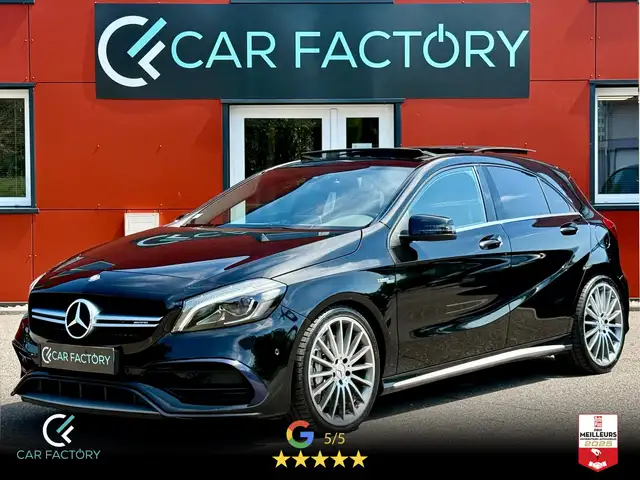 Mercedes-Benz A 45 AMG 45 AMG 381 BVA 4Matic Toit ouvr Gps Caméra Pack Hiver Phare LED Garantie 1an