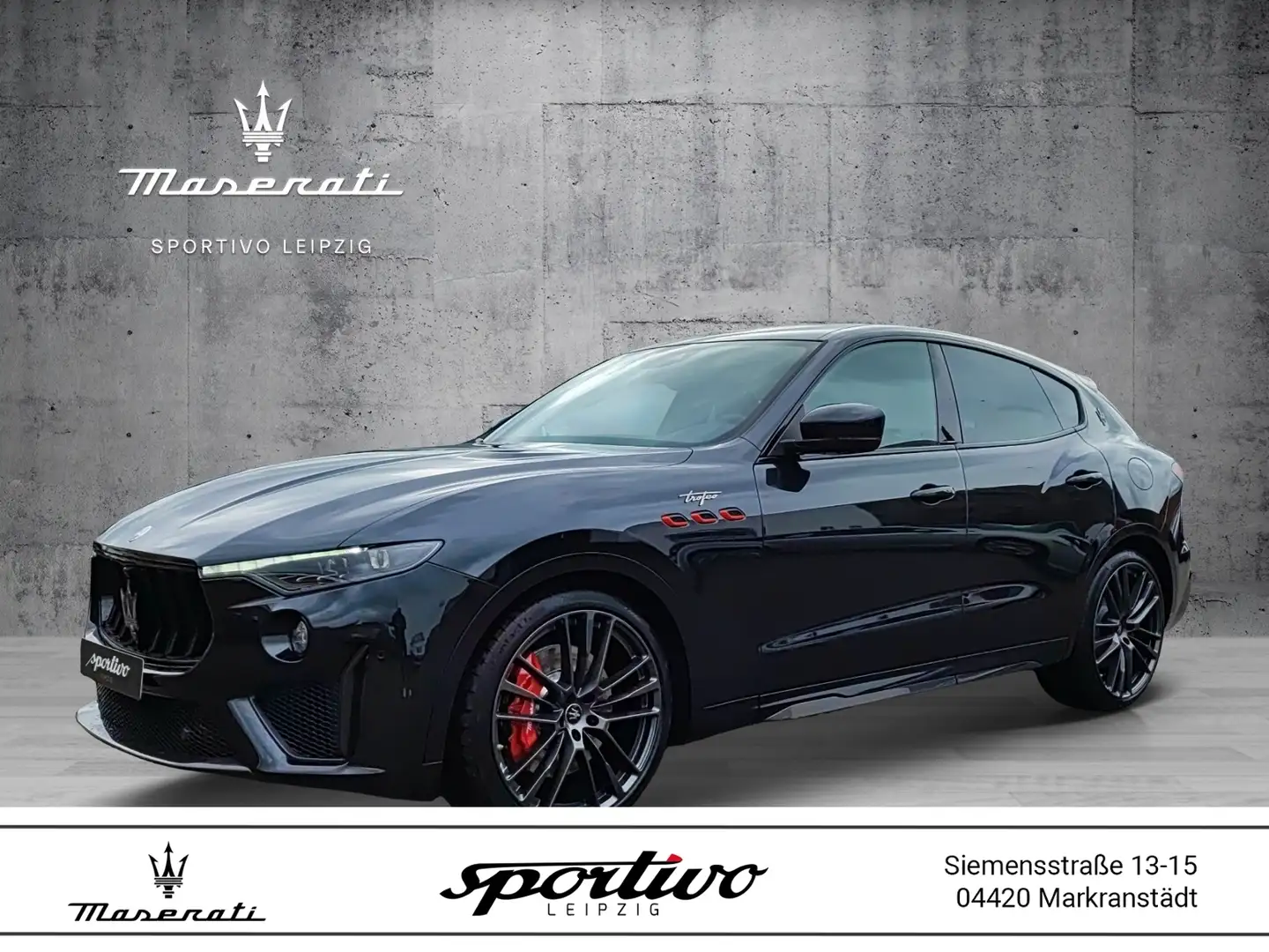 Maserati Levante Trofeo  **Ermenegildo Zegna Interieur** Schwarz - 1