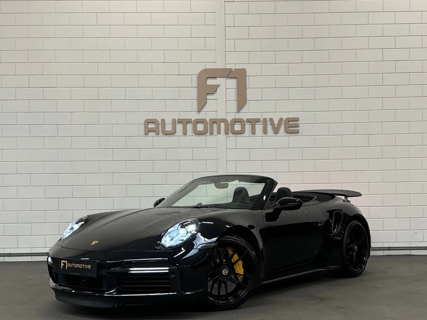 Porsche 911 Cabrio 3.8 Turbo S Ceramic|Sportdesi|Chrono|BO Чёрный - 1