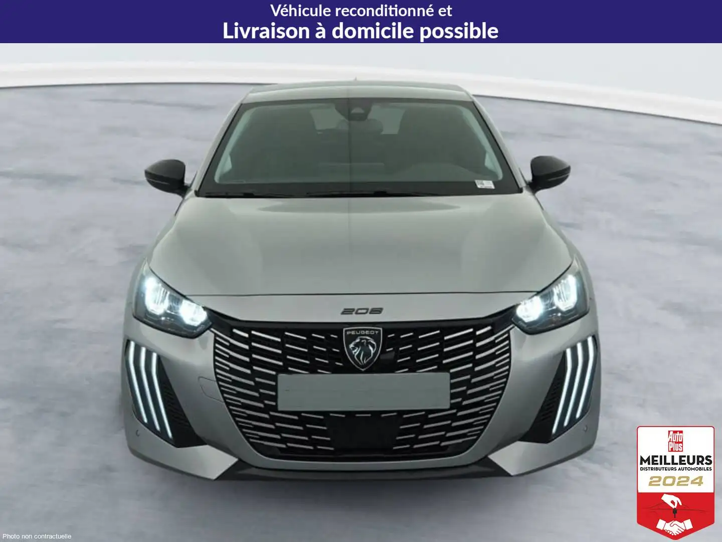 Peugeot 208 PureTech 100 S S BVM6 Allure Gris - 2