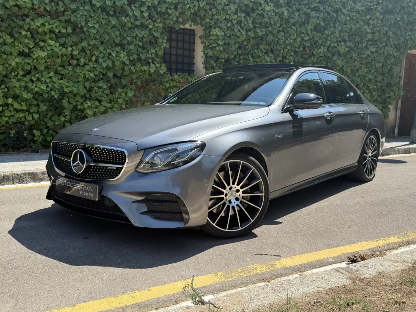 Mercedes-Benz E 43 AMG 4Matic 9G-Tronic Gris - 1