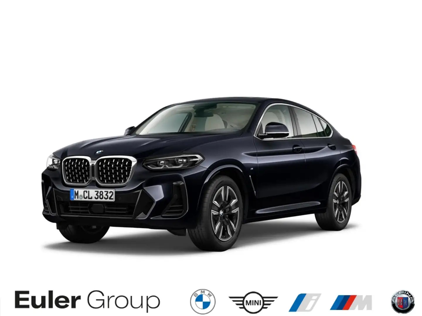 BMW X4 xDrive 20d A M-Sport HUD Laser Standhzg AHK Pano A Schwarz - 1