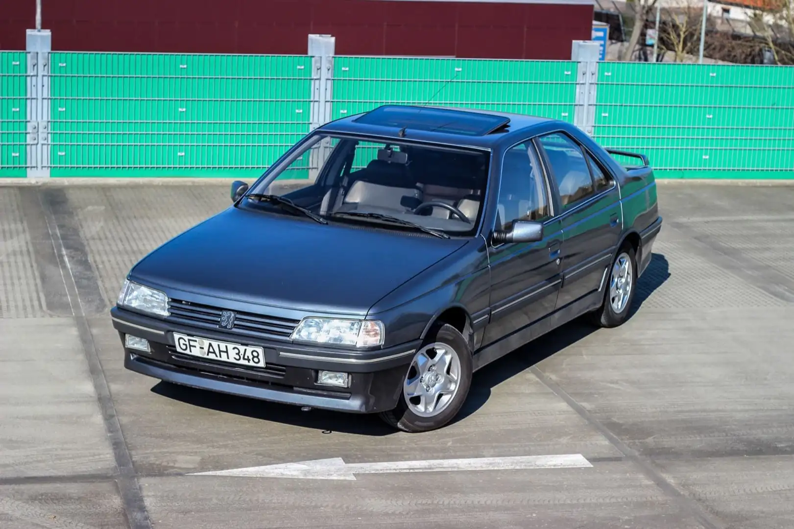 Peugeot 405 MI 16, Klima, SD, Leder, 160PS! Grau - 1