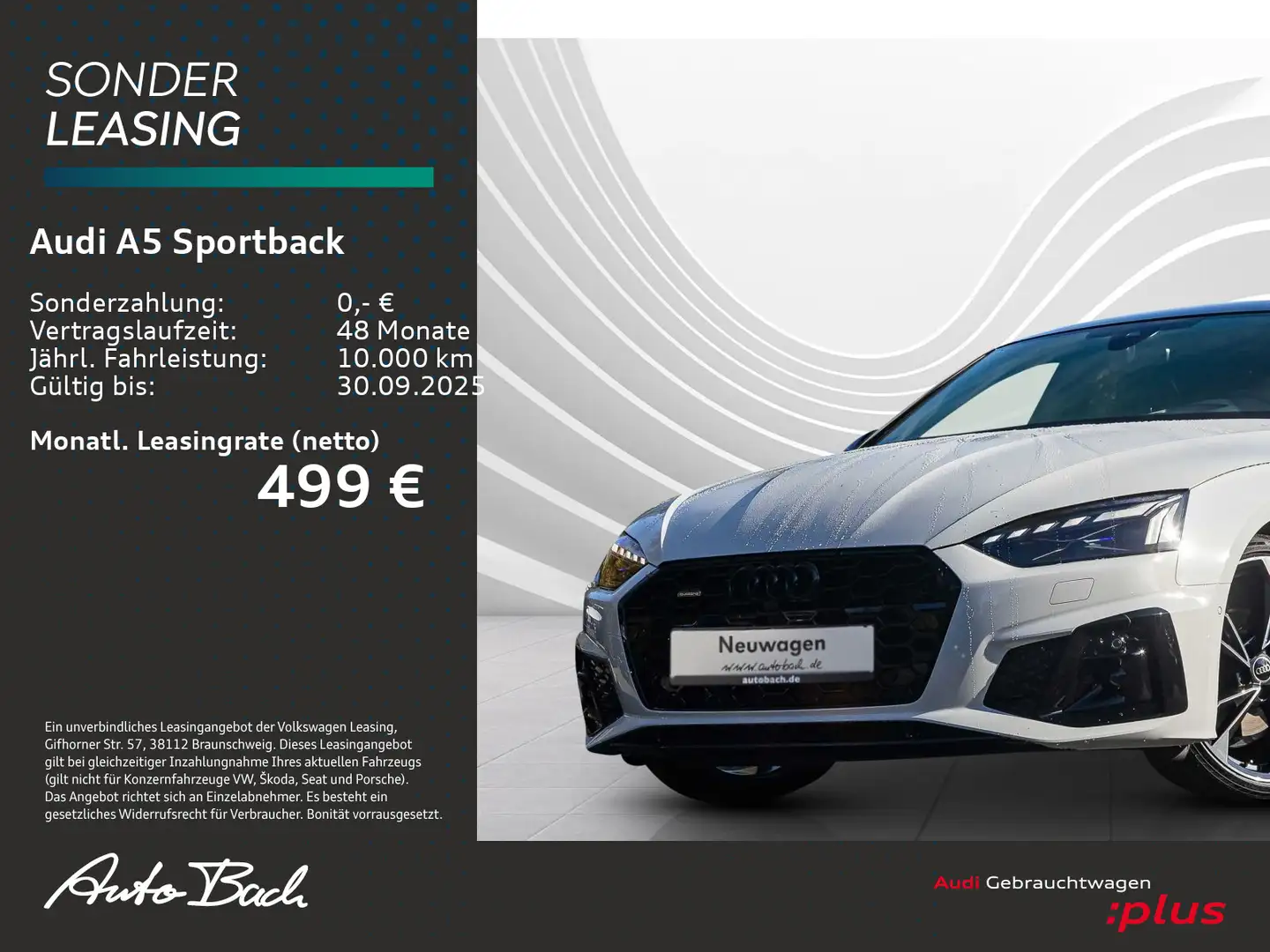 Audi A5 S line 40TDI qu. competition editio Weiß - 2