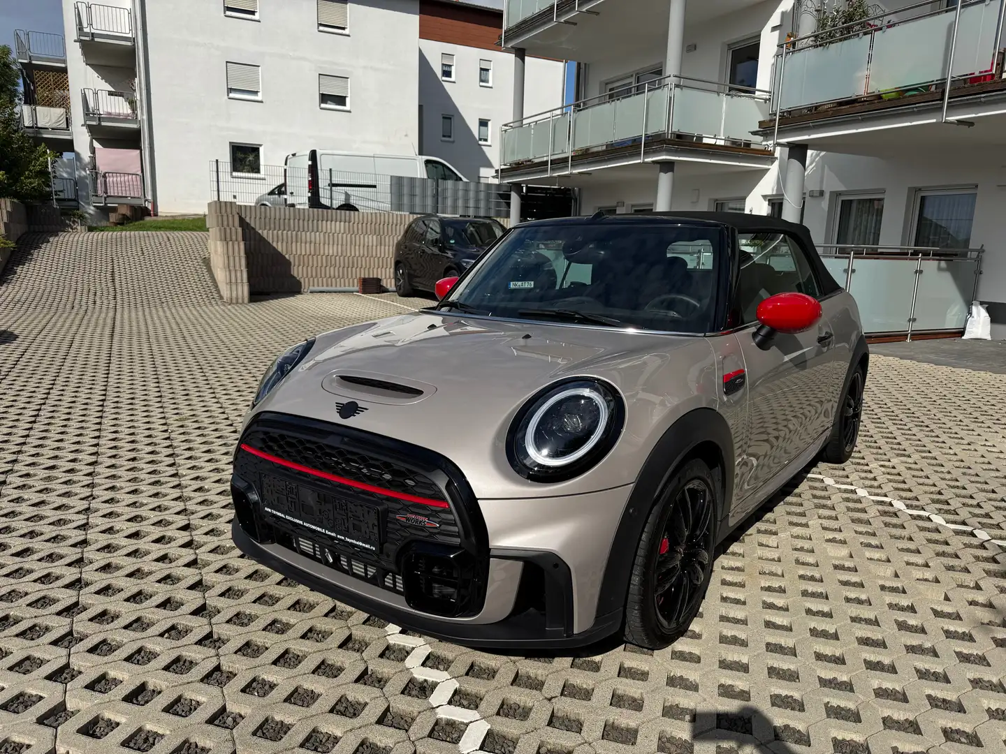 MINI John Cooper Works Cabrio Keyless Cam Sitzheizung Harman/Kardon LED 17zoll Gris - 1
