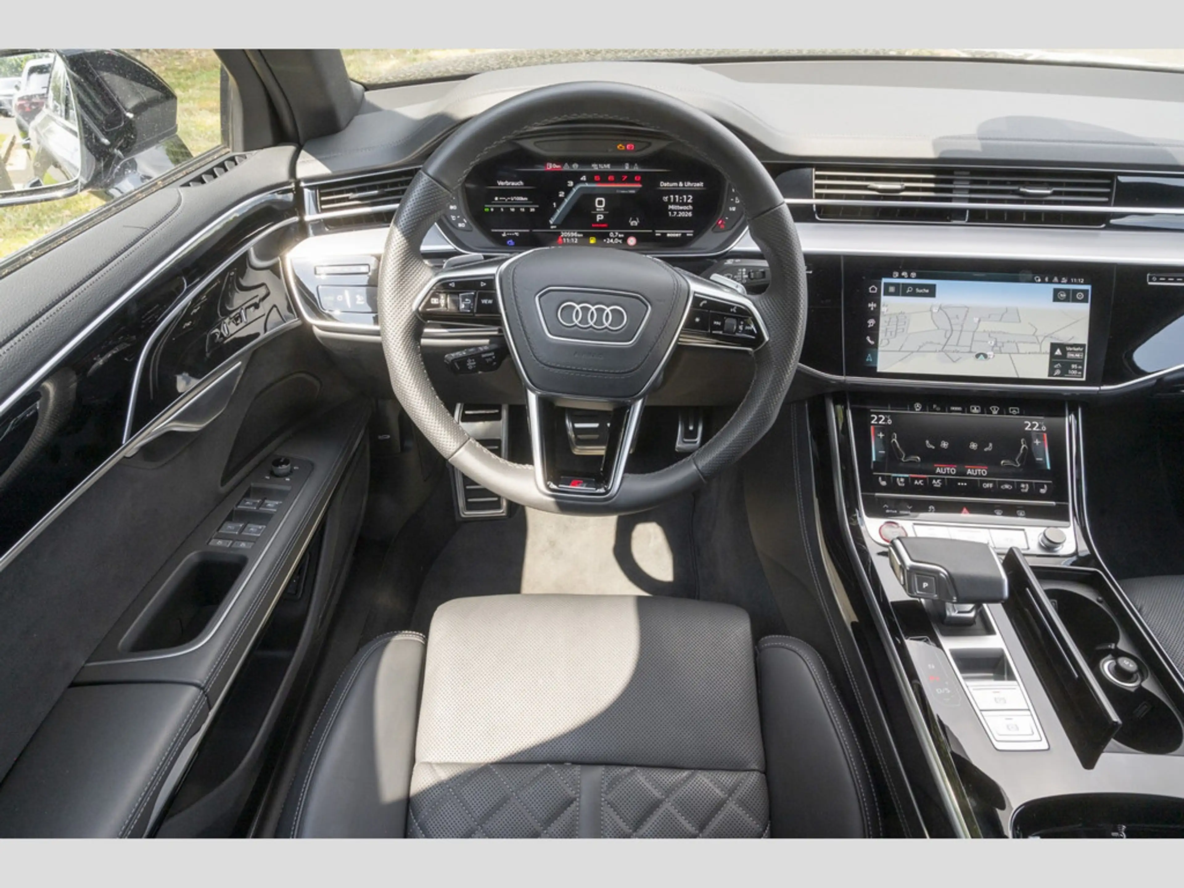 Audi S8 4.0 TFSI quattro Pano/Optik schwarz/HUD/Top View/B&O/Rear Seat Remo — photo 15