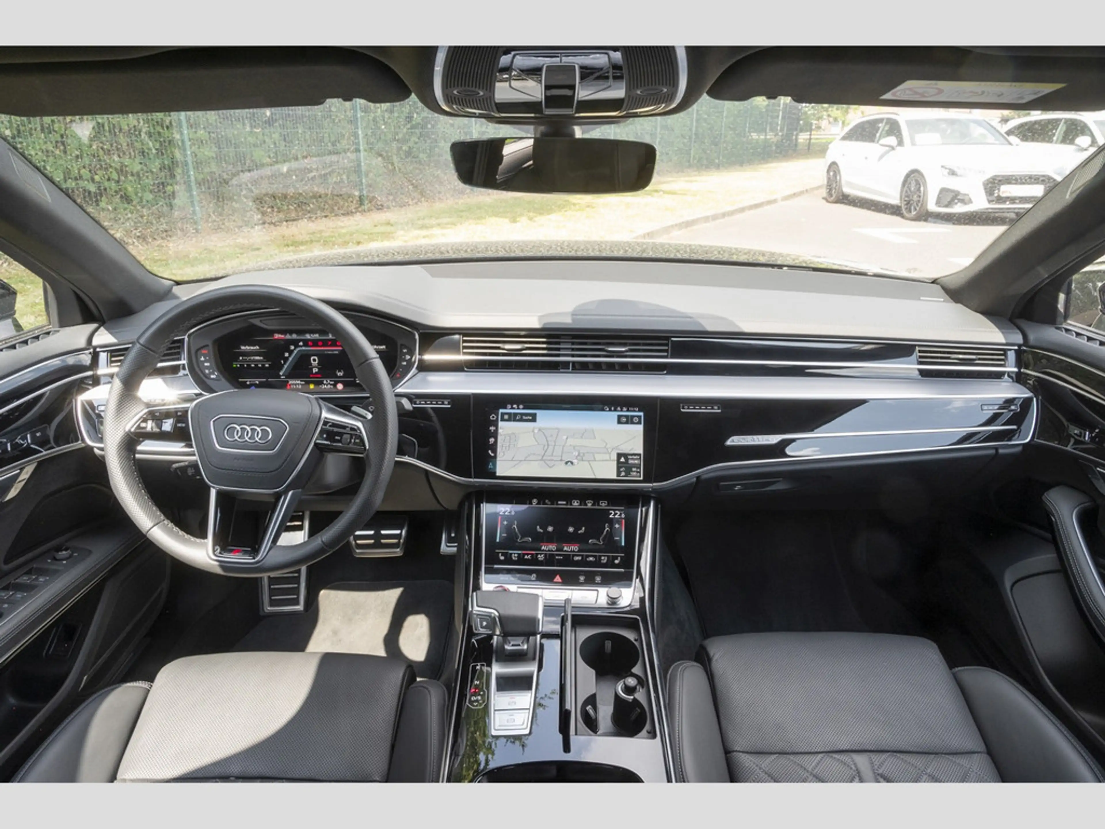 Audi S8 4.0 TFSI quattro Pano/Optik schwarz/HUD/Top View/B&O/Rear Seat Remo — photo 14