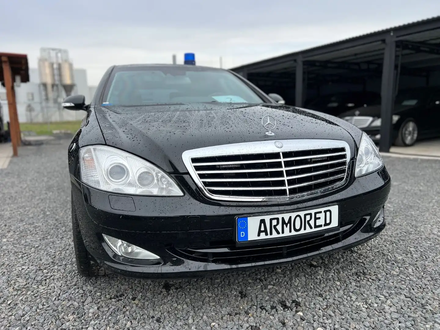 Mercedes-Benz S 420 L*GUARD B7*VR9*ARMORED*WERKSPANZER*PANZER* Schwarz - 2