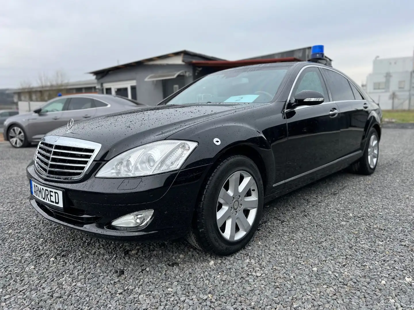 Mercedes-Benz S 420 L*GUARD B7*VR9*ARMORED*WERKSPANZER*PANZER* Schwarz - 1