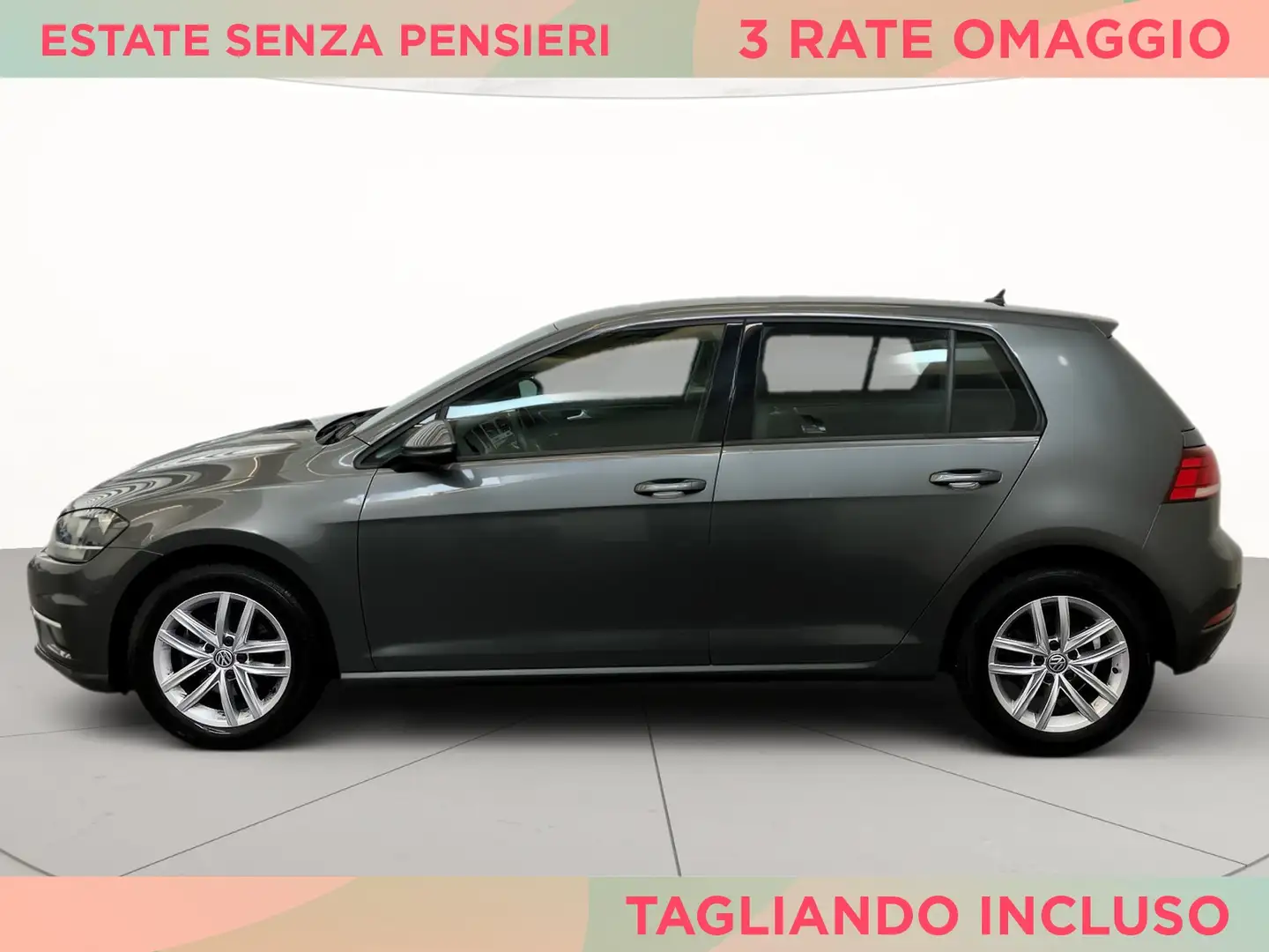 Volkswagen Golf 5p 1.6 tdi business 115cv Grigio - 2