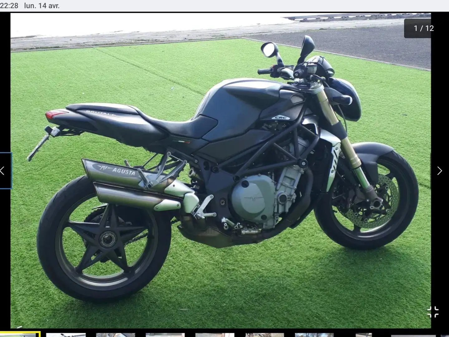 MV Agusta Brutale 750s Gris - 2