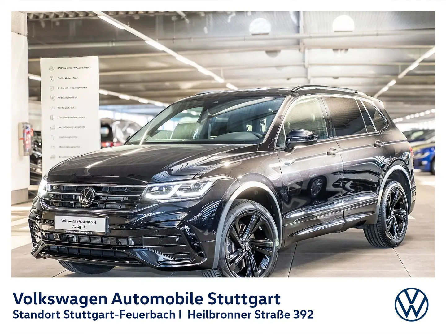 Volkswagen Tiguan Allspace 2.0 TSI R-Line DSG Navi Kamera Schwarz - 1