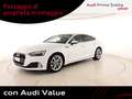 Audi A5 sportback 40 2.0 tdi mhev s line edition quattro 2 Blanc - thumbnail 1