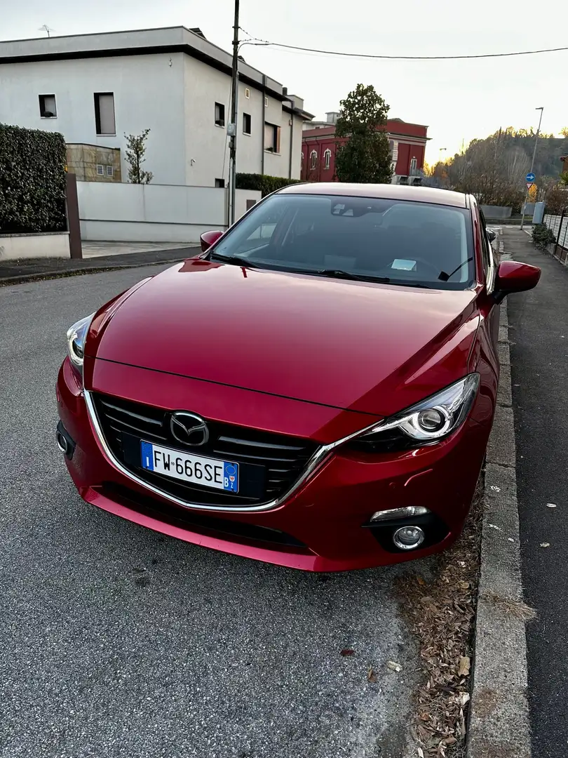 Mazda 3 5p 2.2d Exceed 150cv auto Rosso - 1