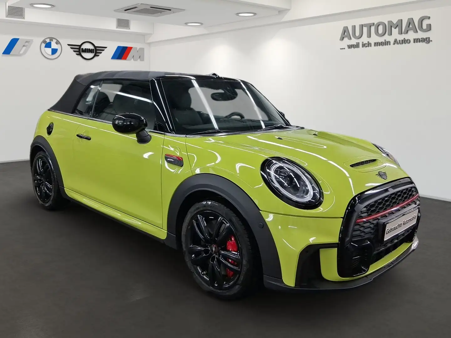 MINI John Cooper Works Cabrio John Cooper Works Lenkradheizung*HeadUp*Rückfahr*A Gelb - 2