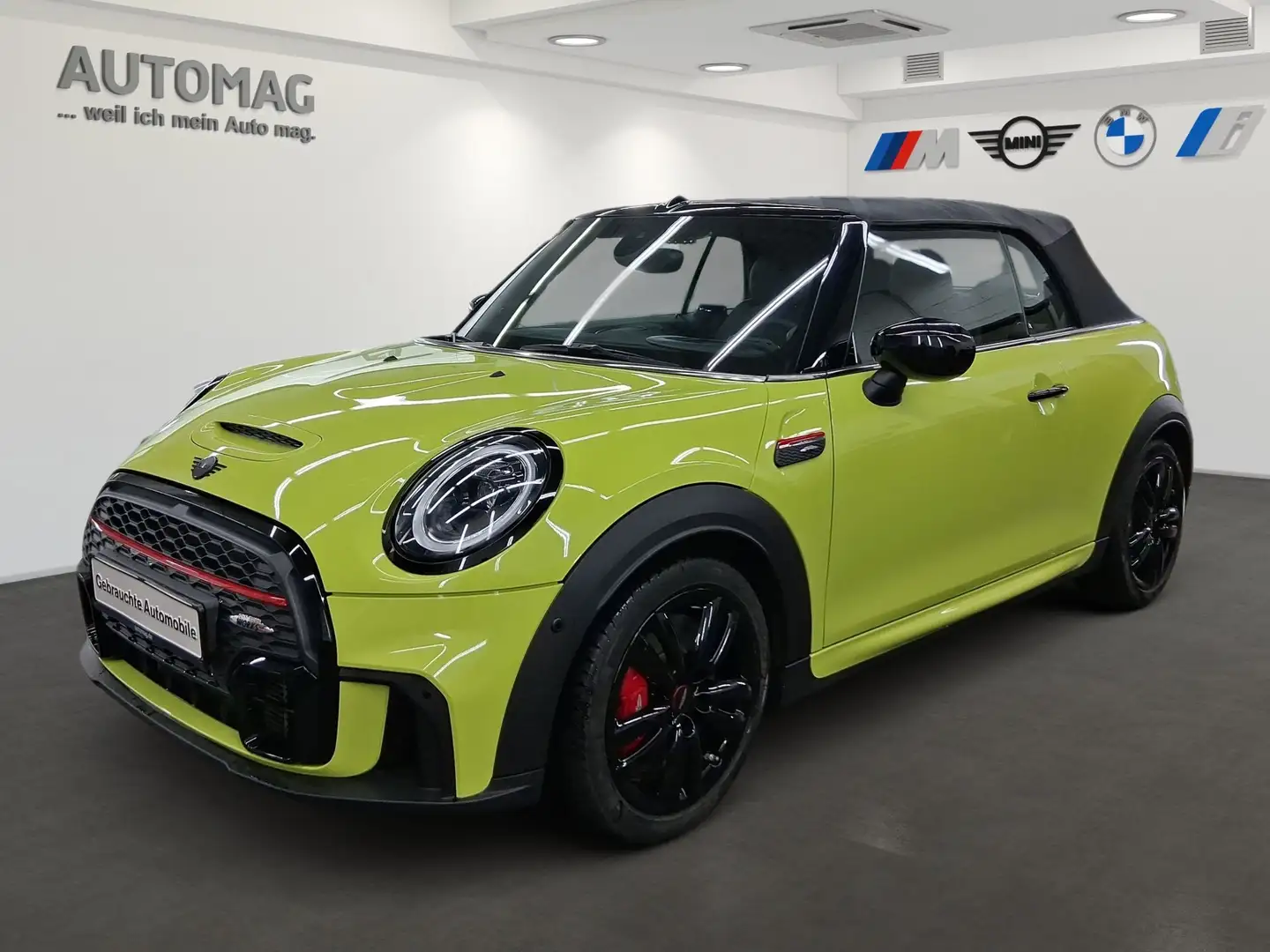 MINI John Cooper Works Cabrio John Cooper Works Lenkradheizung*HeadUp*Rückfahr*A Gelb - 1