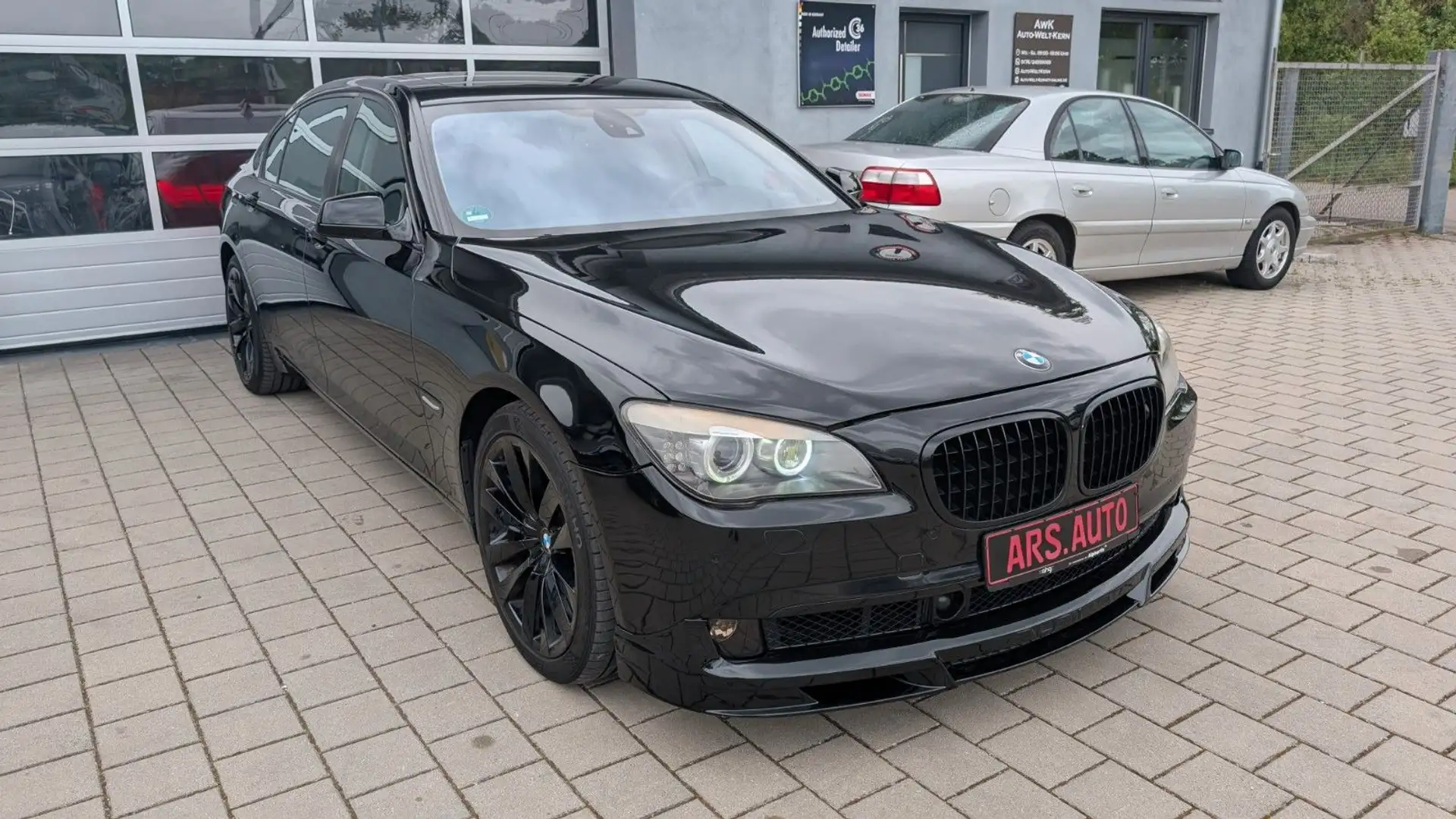 BMW 750 Li Bang&Olufsen ACC NBT EVO Head-Up Alpina Чёрный - 2