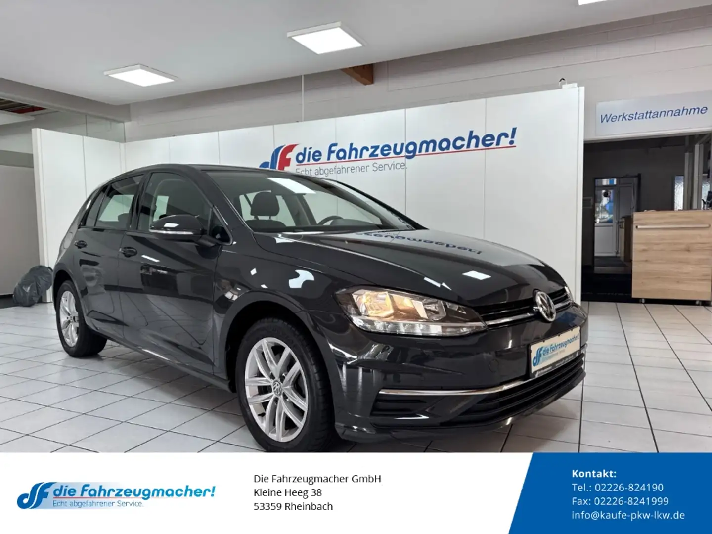 Volkswagen Golf VII Comfortline BMT Start-Stopp 1.6 TDI EU6d-T Spe Gris - 1