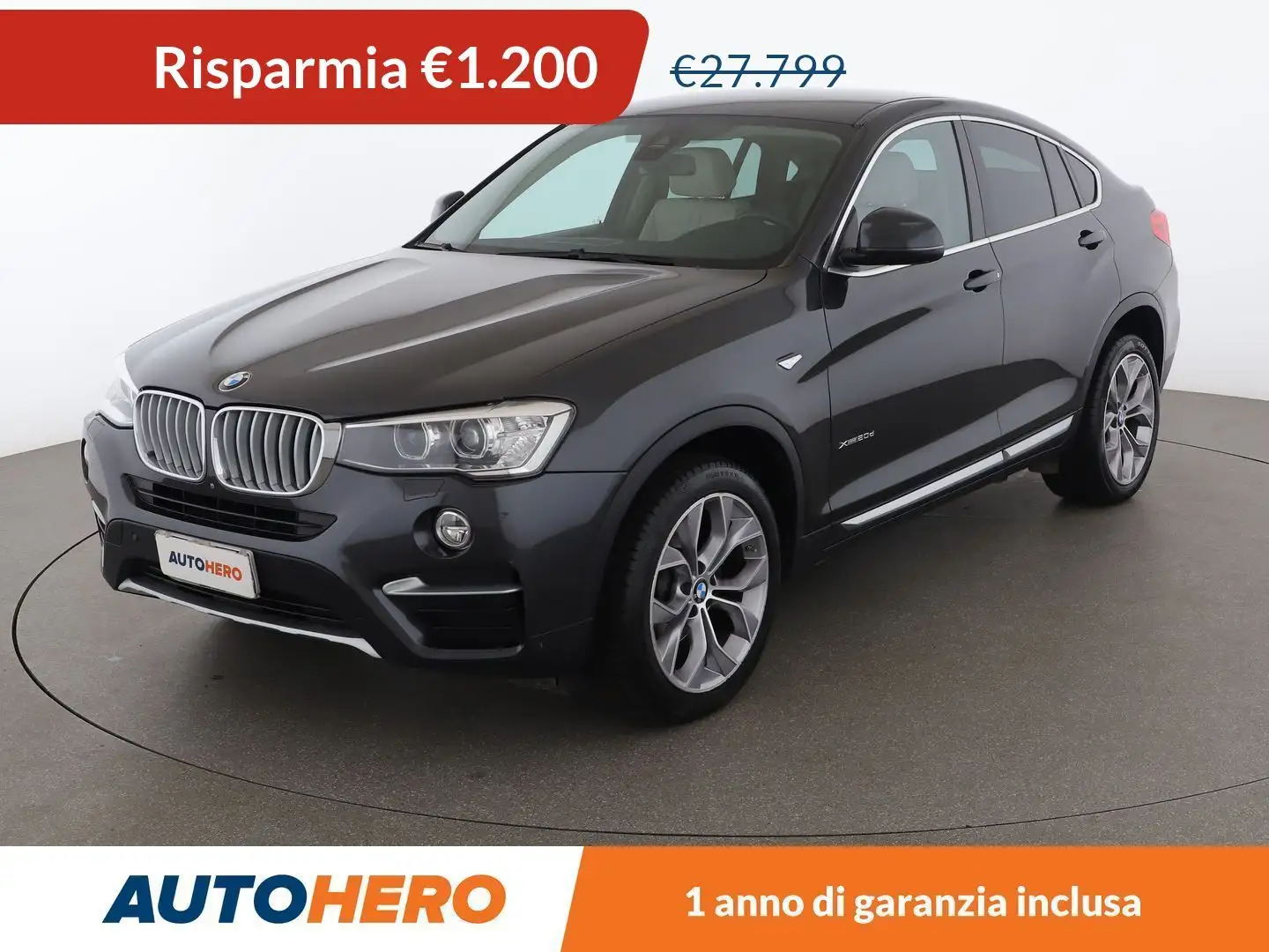 BMW X4 xDrive 20d xLine Nero - 1
