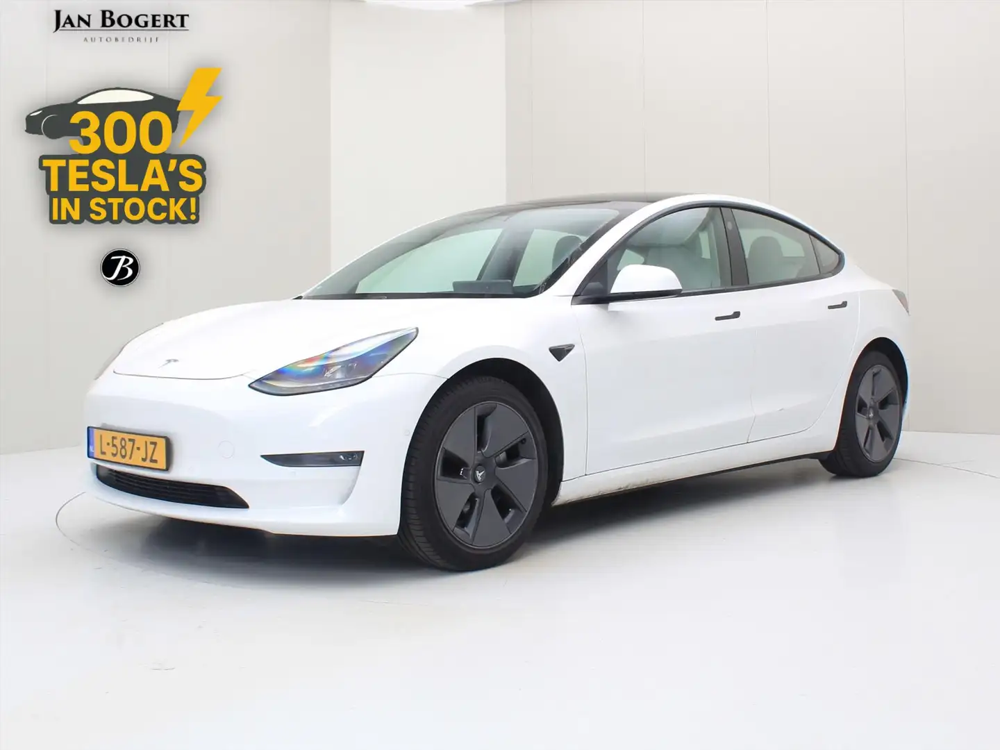 Tesla Model 3 Long-Range AWD 351pk 75 kWh FACELIFT [ TREKHAAK+WA Wit - 1