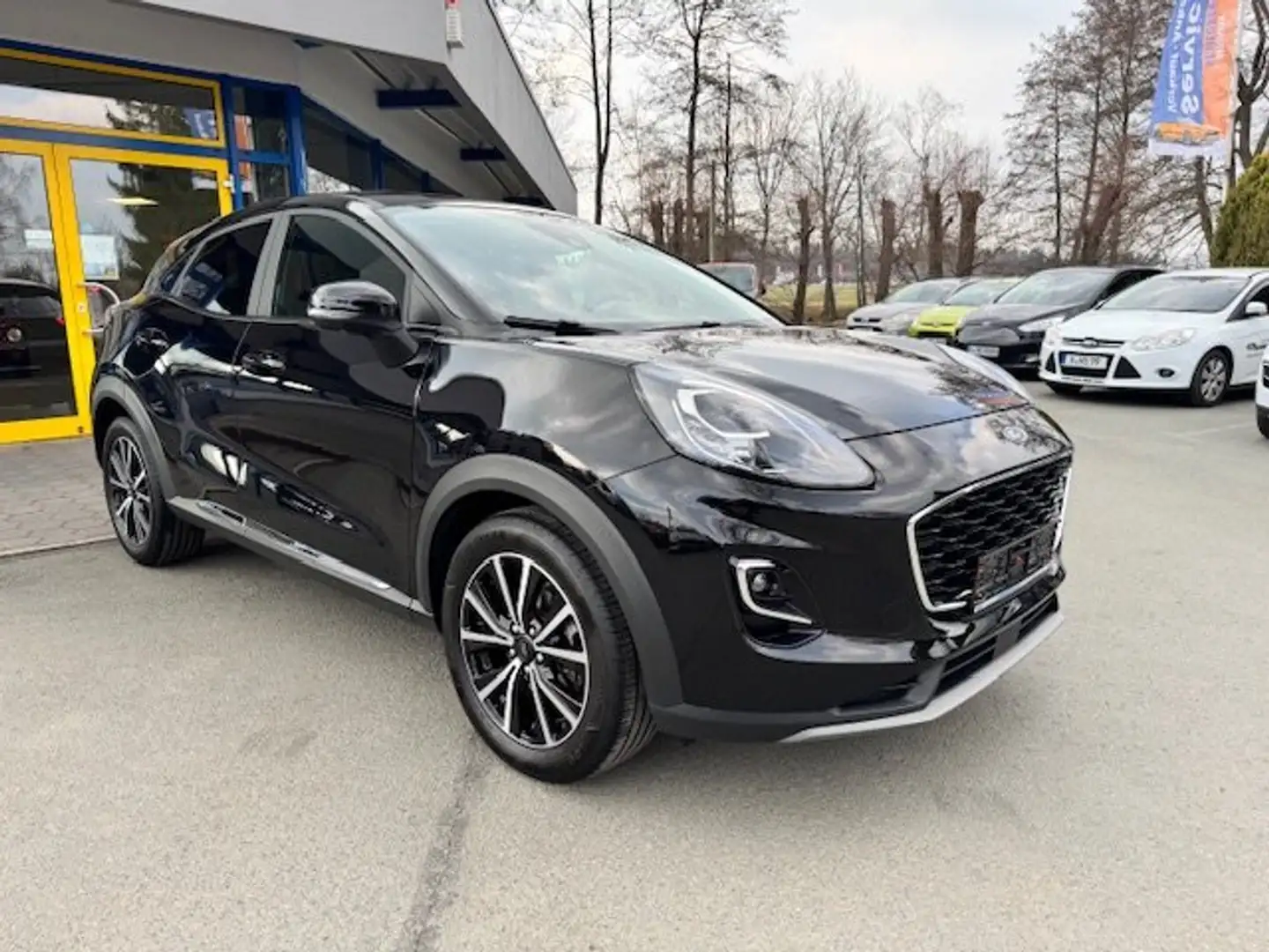 Ford Puma 1.0 EcoBoost Hybrid TITANIUM PDC, Winterpaket NAVI Schwarz - 1