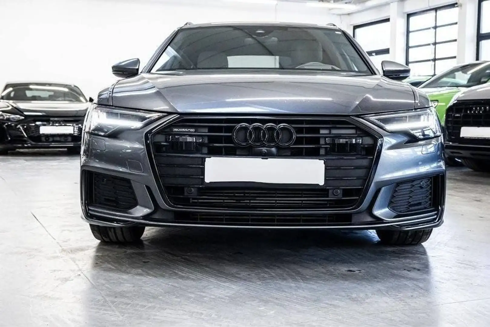 Audi A6 V (C8) 55 TFSI e 367ch Compétition quattro S troni Bleu - 2