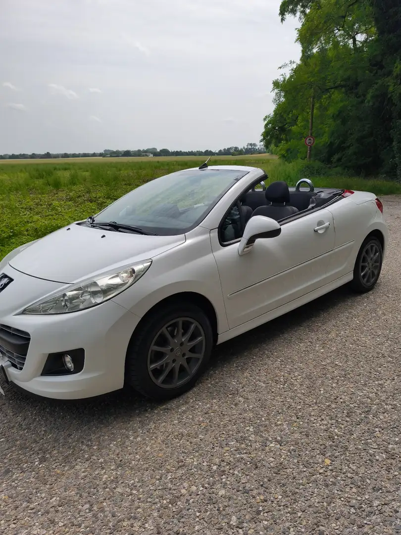 Peugeot 207 CC 120 PS  Automatik Weiß - 1