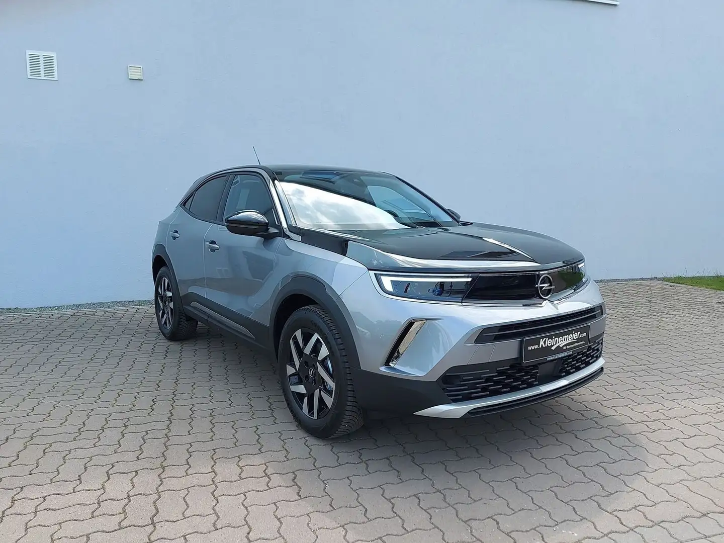Opel Mokka 1.2 Turbo Elegance *SZH, NAV, Keyless* Grijs - 2