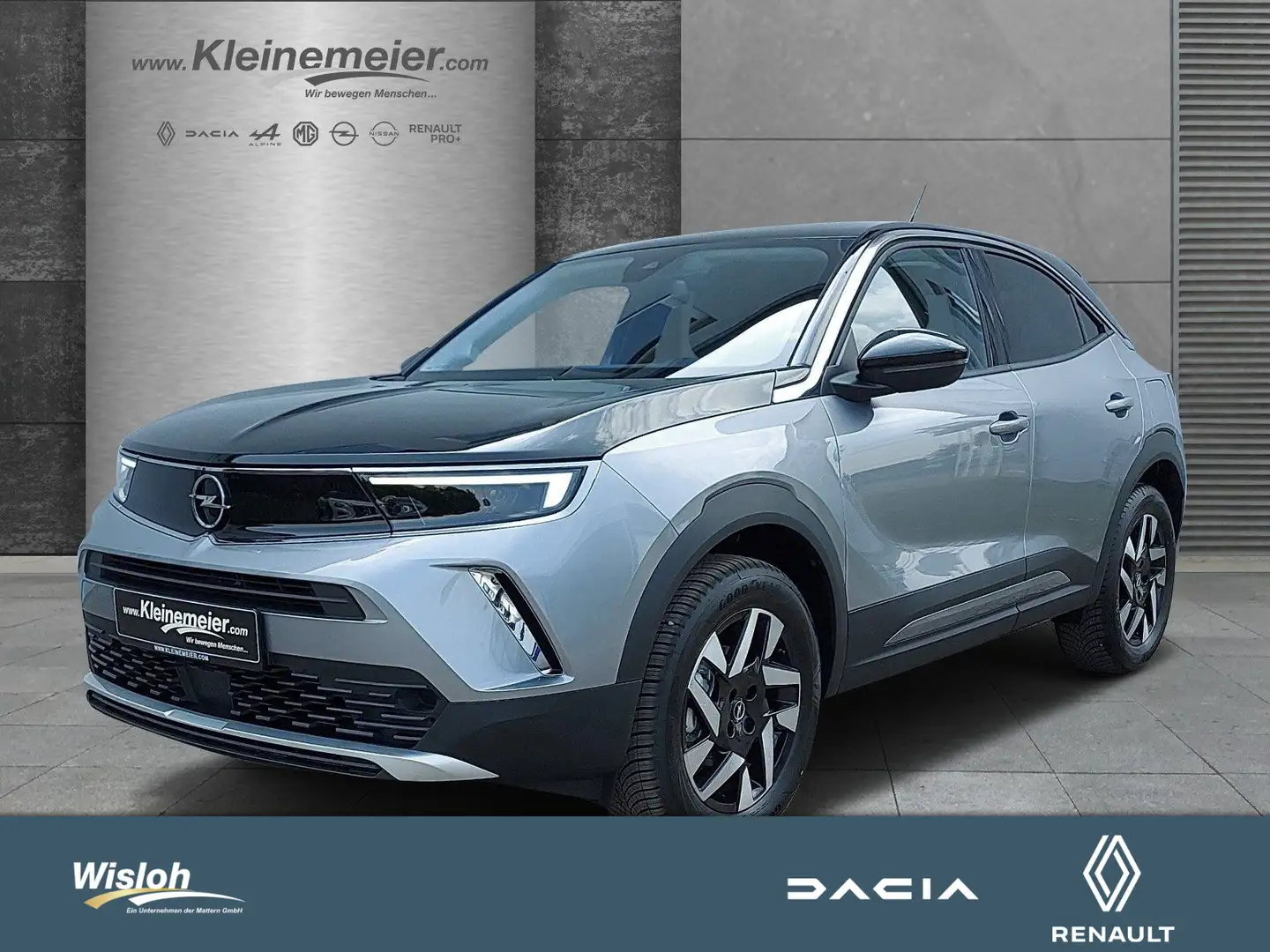 Opel Mokka 1.2 Turbo Elegance *SZH, NAV, Keyless* Grijs - 1