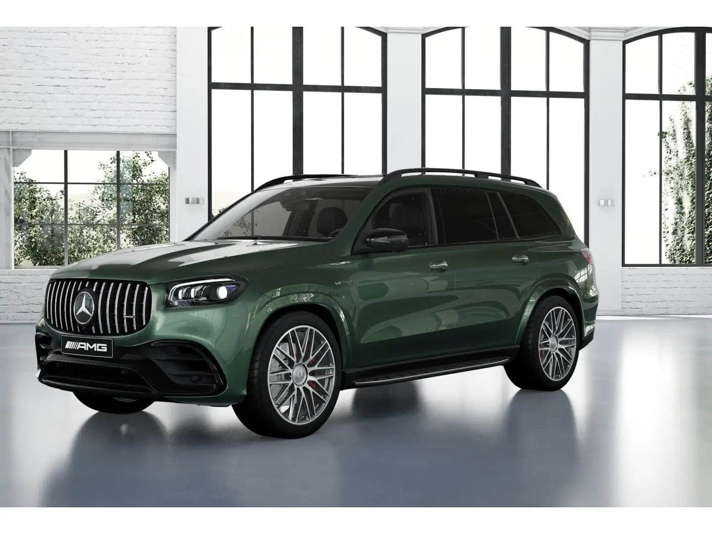 Mercedes-Benz GLS 63 AMG AMG GLS 63 4M+ #ULTIMATE #AHK #BURMESTER #23' Grün - 2