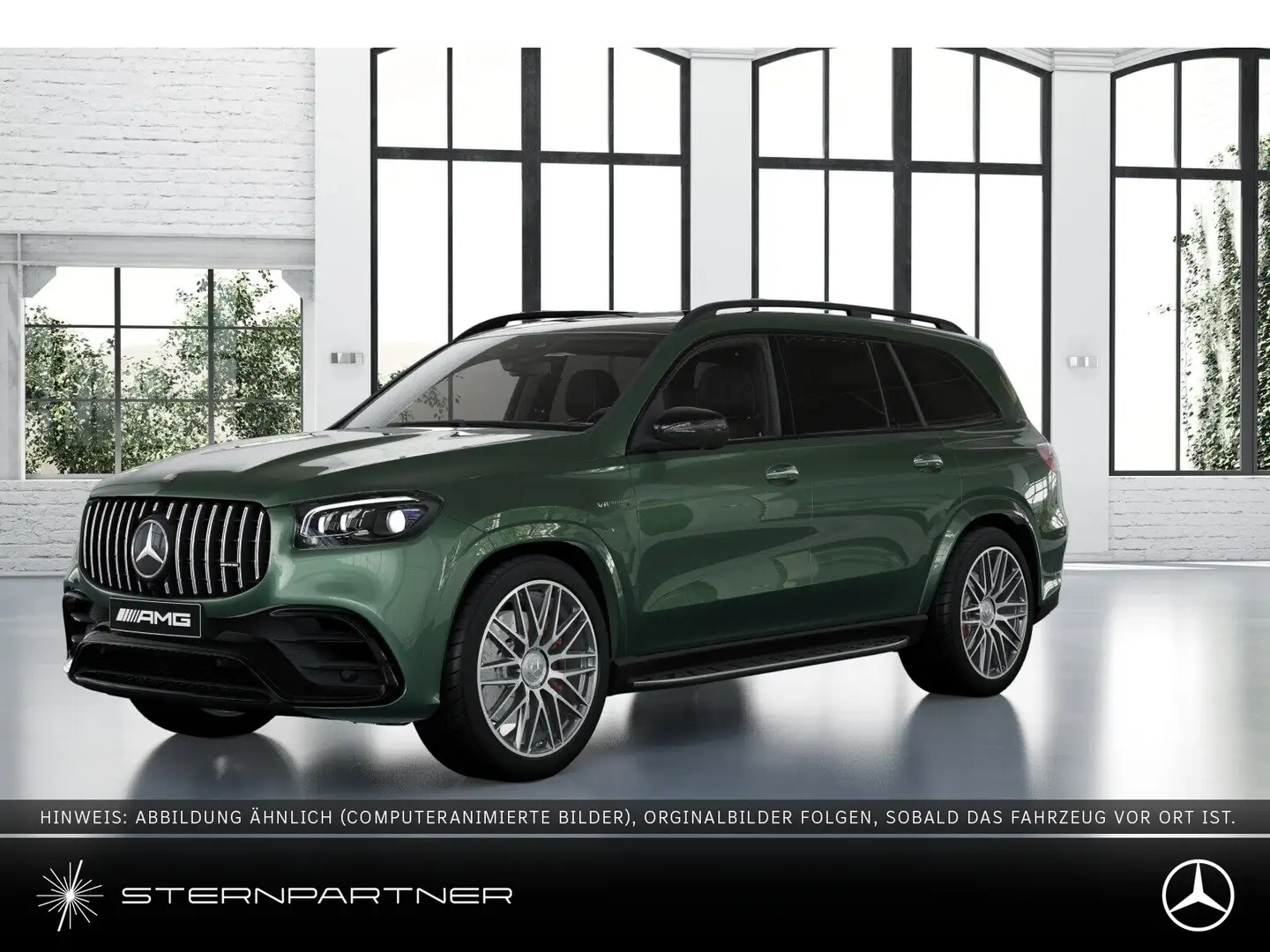 Mercedes-Benz GLS 63 AMG AMG GLS 63 4M+ #ULTIMATE #AHK #BURMESTER #23' Grün - 1