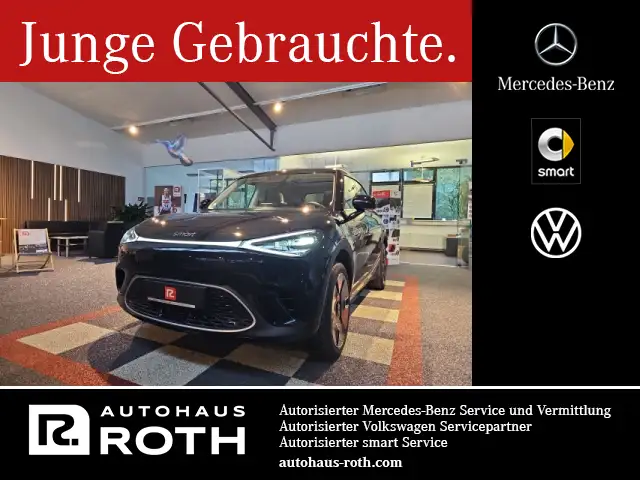 smart #1 Premium (66kWh) Navi/Pano.-Dach/Distronic/LED Keyless-Start/Klima/Park-Assist./Sitzhzg./eSitz./Linguatronic/MF-Lenkrad