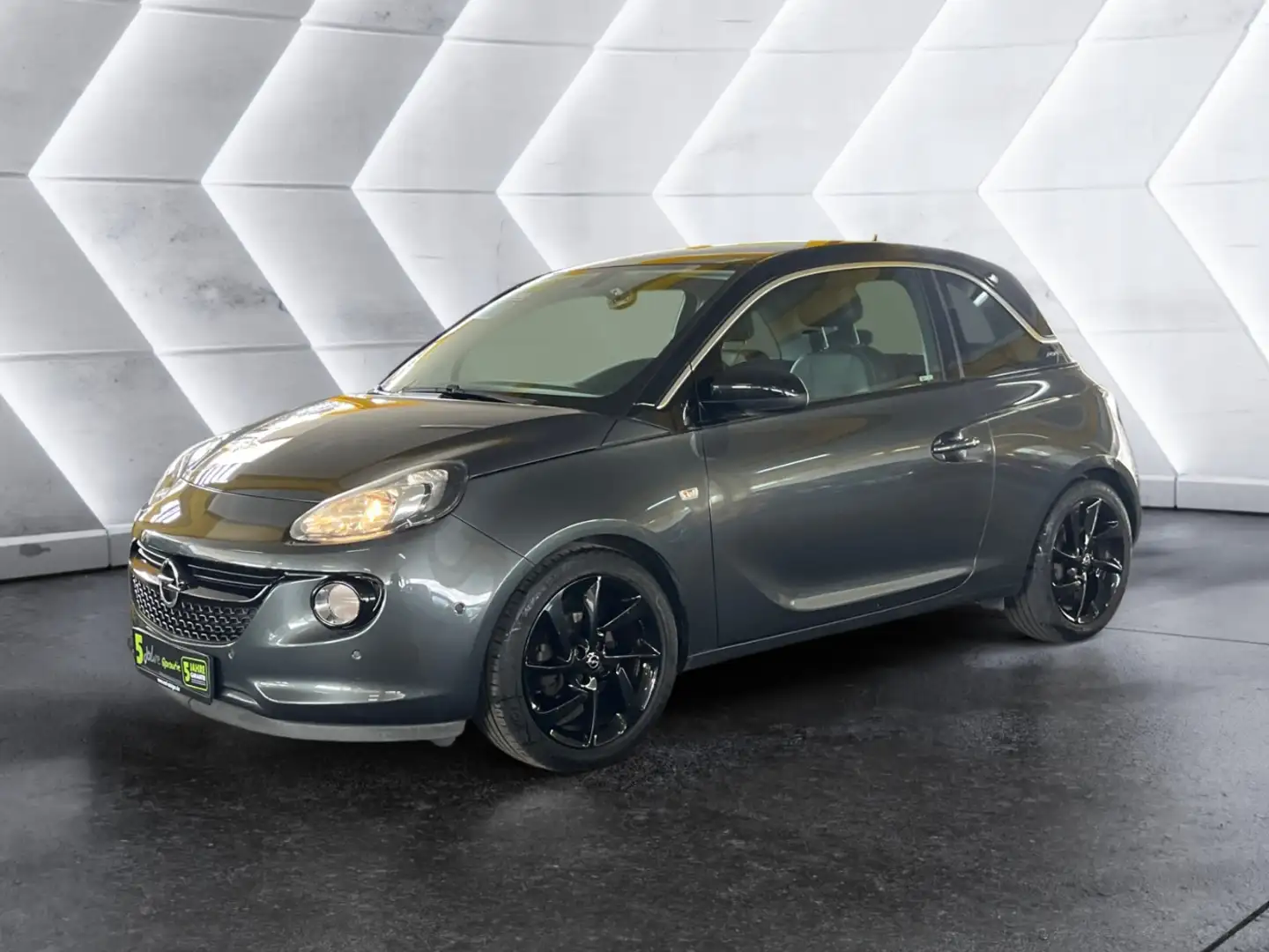 Opel Adam 1.4 Slam SpurH LM W-Paket SHZ ParkAss. Gris - 2