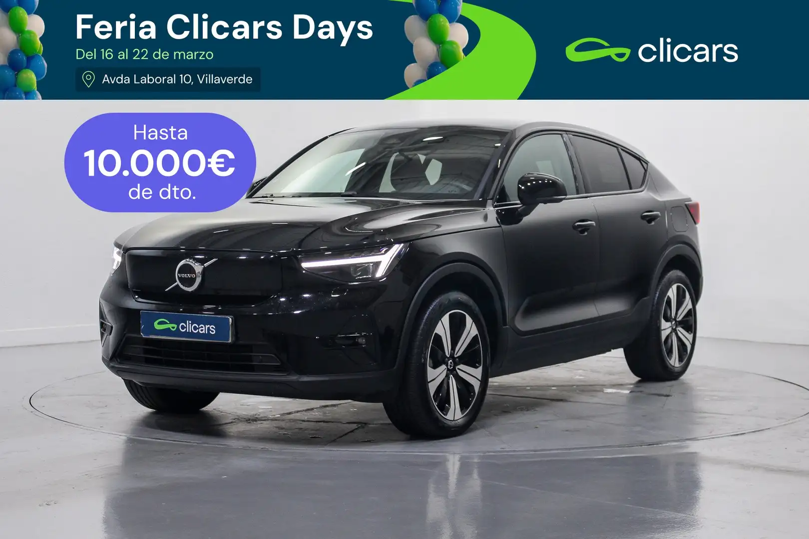 Volvo C40 Recharge Twin Eléctrico Ultimate Negro - 1