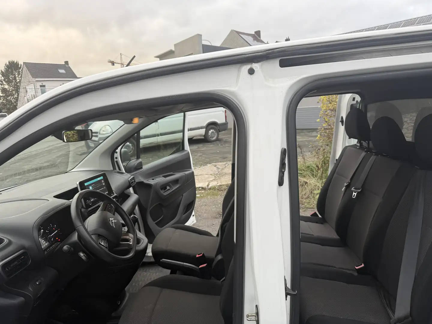 Citroen Berlingo double cabines 5 places utilitaire Blanc - 2