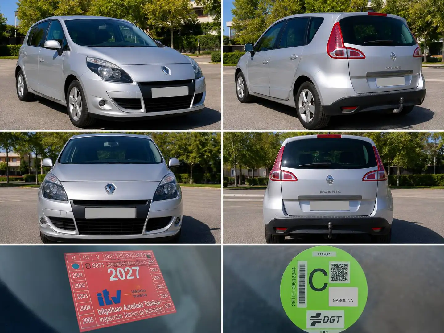 Renault Scenic Scénic 1.6 Emotion Emotion Gris - 1
